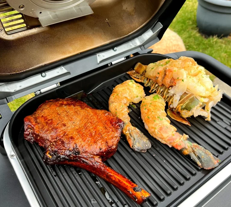 Surf turf feature
