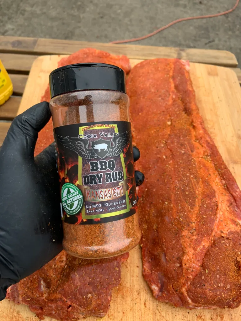 Smoked baby back ribs rub