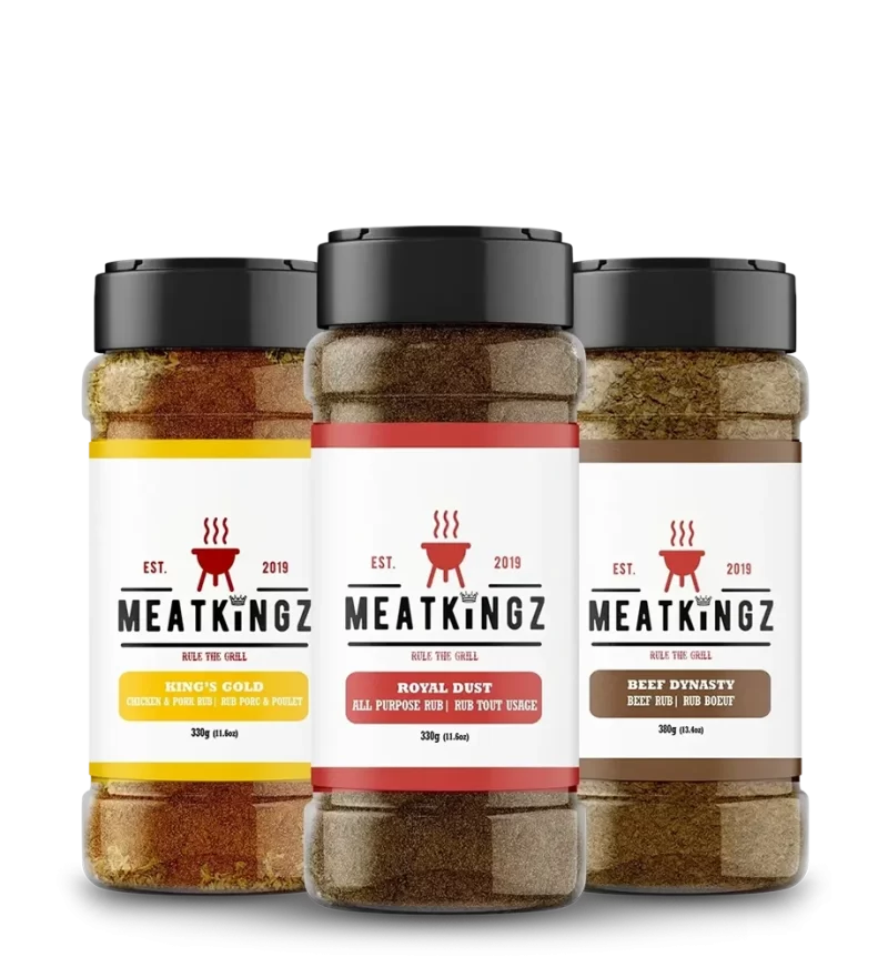 Trio pack bbq rubs