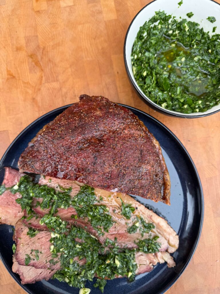 Garlic butter Piranha top view